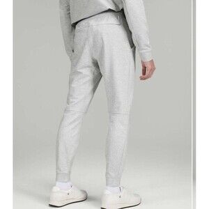 Lululemon City Sweat Jogger Heathered Ultra Light Grey / Sea Salt Size M